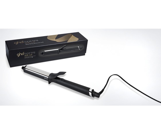 Tenacilla ghd curve® soft curl Barril grande para crear rizos grandes y naturales con gran volumen en cabello largo