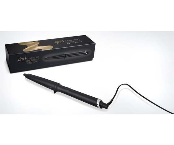 Rizador ghd curve® creative curl Innovador rizador cónico para crear ondas surferas en todo tipo de cabello.